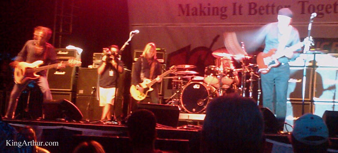Foghat Playing Live On-stage