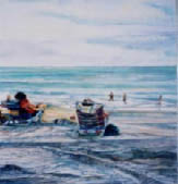 New Jersey Shore beach paintings