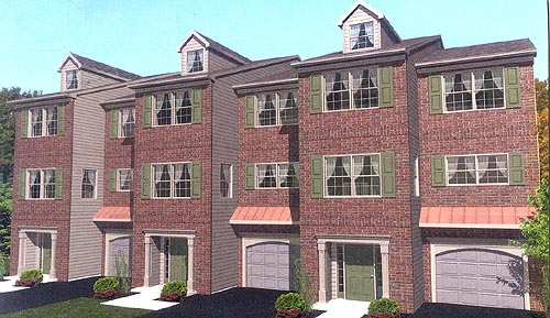 Townhome Front Elevation