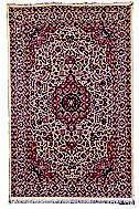 Ivory Kashan Carpet