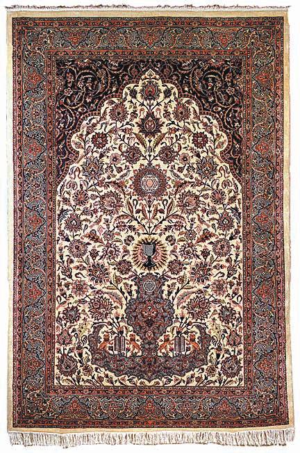 Ivory Tree of Life Carpet