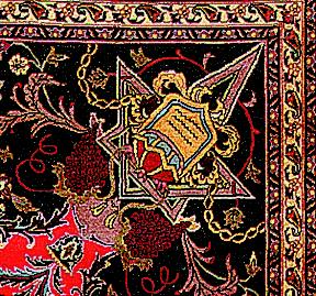 Red Mahavalot rug
